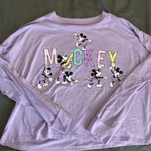 Mickey Mouse long sleeve shirt
